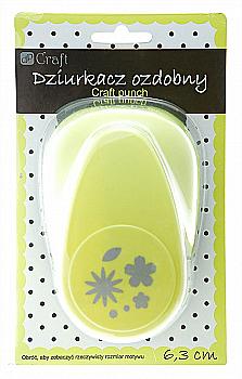 Фигурный дырокол 6,3 см Цветы, JCDZ-125-283 DpCraft