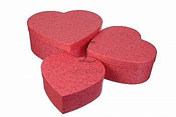 Подарочная коробка маленькая сердце, W7137