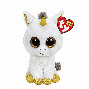 Игрушка мягкая TY Beanie Boo`s Белый единорог "Pegasus" 15 см, 36179 Игрушка мягкая TY Beanie Boo`s Белый единорог "Pegasus" 15 см, 36179