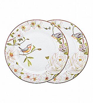 Набор с 2-х тарелок "Райский сад" 19 см, 924-556 Lefard