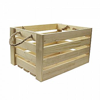Ящик квадратний, 37*37*21см, сосна, Rosa Talent