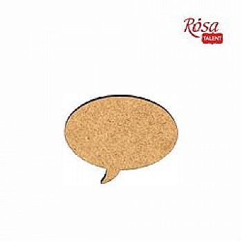 Мини-заготовка Речевое Облачко, МДФ, 4,0*4,0 см, 1 шт, Rosa Talent (10) Мини-заготовка Речевое Облачко, МДФ, 4,0*4,0 см, 1 шт, Rosa Talent (10)