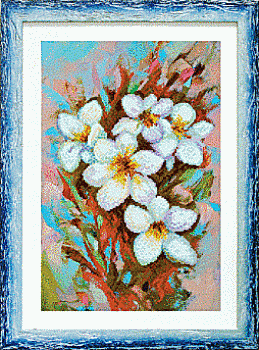 Схема для вышивания бисером СБ-117 22,5*34,5 см на авторской канве ТМ "Чарівна мить"