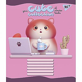 Тетрадь 12 кос. YES Cute collection, 765771