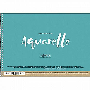 Альбом для акварелі А4 20 арк. "Muse" картон (2914) Альбом для акварелі А4 20 арк. "Muse" картон (2914)