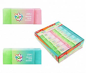 Гумка Deli EH00800 мiкс прямокут. POP 48х19х10мм радужний (69761) Гумка Deli EH00800 мiкс прямокут. POP 48х19х10мм радужний (69761)