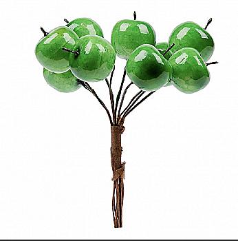 Яблука декоративні, зелені, 5-61877 Яблука декоративні, зелені, 5-61877