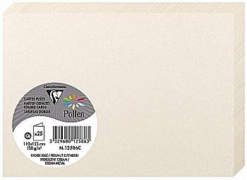 Заготовка для открыток составлена Pollen 110*155 мм/210 г, Irid.ivory/Радужная слоновая кость, 12586C Заготовка для открыток составлена Pollen 110*155 мм/210 г, Irid.ivory/Радужная слоновая кость, 12586C