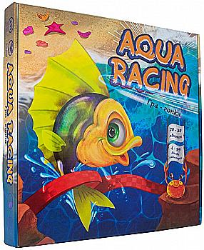 Гра настільна "Aqua racing" (укр) 30416, ТМ "Strateg"