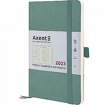 Щотижневик 2023, Partner Soft Skin, 125*195, сіро-лазурний, 8509-23-48-A Щотижневик 2023, Partner Soft Skin, 125*195, сіро-лазурний, 8509-23-48-A