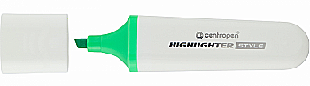 Маркер 6252 Highlighter Style 1-4,6 мм клиновидный пастель, зеленый CentroPe Маркер 6252 Highlighter Style 1-4,6 мм клиновидный пастель, зеленый CentroPe