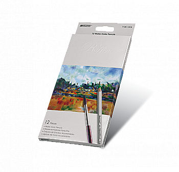 Карандаши 36 цв. Raffine с кисточкой, 7120-36СВ, Marco