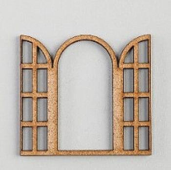 Заготівка дерев`яна Вікно з віконницями, Ч116