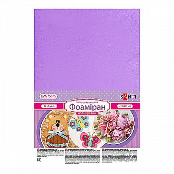 Фоамиран ЭВА фиолетовый, 20*30 см, 742714