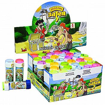 Мильні бульбашки "Пірати" 60мл 1504-0080 Мильні бульбашки "Пірати" 60мл 1504-0080