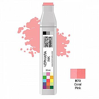 Чернила для заправки маркера SKETCHMARKER, 20 мл, Коралловый розовый, SI-R73 Чернила для заправки маркера SKETCHMARKER, 20 мл, Коралловый розовый, SI-R73