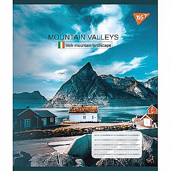 Тетрадь 24 кл. YES Mountain valleys, 764992