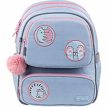Рюкзак шкільний напівкаркасний Kite Education 756 Hugs&Kittens, K22-756S-2 Рюкзак шкільний напівкаркасний Kite Education 756 Hugs&Kittens, K22-756S-2