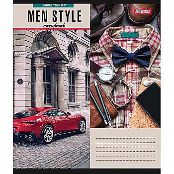 Зошит 18 лін. 1В Men style, 765434 Зошит 18 лін. 1В Men style, 765434