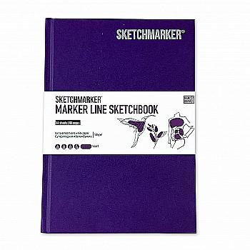 Скетчбук SKETCHMARKER А5 44 л., 160 г/м², фиолетовый, MLHSM/VIOL Скетчбук SKETCHMARKER А5 44 л., 160 г/м², фиолетовый, MLHSM/VIOL