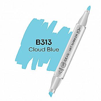Маркер двухсторонний Cloud Blue - Голубое облако, B313, 99IDEAS Маркер двухсторонний Cloud Blue - Голубое облако, B313, 99IDEAS