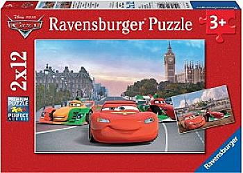 Ravensburger Картонные пазлы 4в1 Дисней "Молния МакКвин и его друзья", 07554R Ravensburger Картонные пазлы 4в1 Дисней "Молния МакКвин и его друзья", 07554R