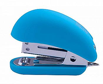 Степлер №24/26 міні Rubber Touch, блакитний, BM.4234-14 Степлер №24/26 міні Rubber Touch, блакитний, BM.4234-14