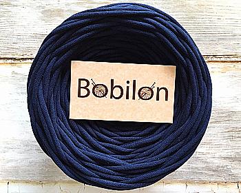 Пряжа трикотажна Bobilon Mini (5-7 мм), синій сапфір Пряжа трикотажна Bobilon Mini (5-7 мм), синій сапфір