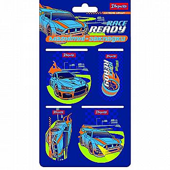 Закладки магнітні "Street race" 1Вересня, 707392