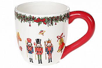 Кружка керамічна "Лускунчик", 923-228 Кружка керамічна "Лускунчик", 923-228