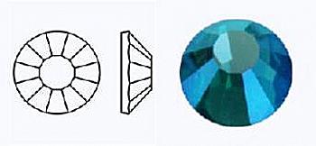 Стрази фольговані 60230 AB/497-11-612/BLUE ZIRCON- ss8 (2,3-2,5 мм, 40 шт.) M.C.Rose VIVA12 Стрази фольговані 60230 AB/497-11-612/BLUE ZIRCON- ss8 (2,3-2,5 мм, 40 шт.) M.C.Rose VIVA12