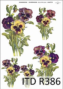 Карта декупажна А4 на рисовому папері "Братки", R 386