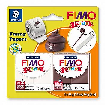 Набір Fimo kids, Веселий папірець, 2 шт Набір Fimo kids, Веселий папірець, 2 шт
