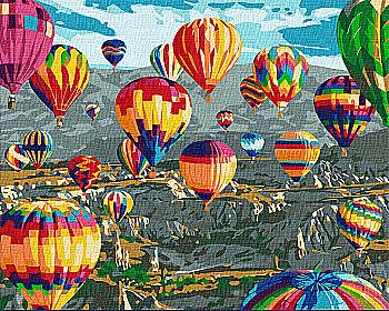 Набір для розпису по номерах 40*50 см "Політ мрій", KHO2836