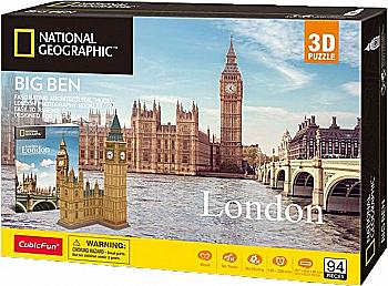 Тривимірна головоломка-конструктор National Geographic "Біг Бен" DS0992h (9926) Тривимірна головоломка-конструктор National Geographic "Біг Бен" DS0992h (9926)