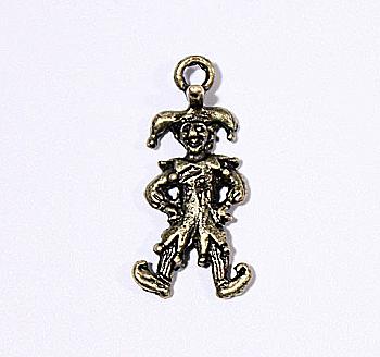 Набір металевих підвісок Петрушка 12*23 мм, 10 шт Набір металевих підвісок Петрушка 12*23 мм, 10 шт