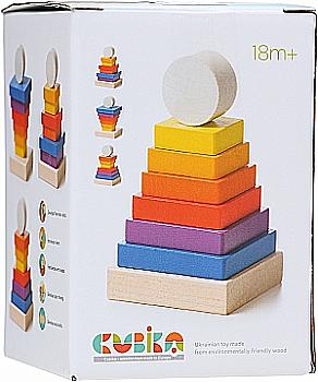 Дерев`яна іграшка Пірамідка LD-14, 15269 Дерев`яна іграшка Пірамідка LD-14, 15269