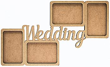 Заготовка Рамка "Wedding", МДФ, 1 шт. 50*28*0,6 см, Rosa Talent (2) Заготовка Рамка "Wedding", МДФ, 1 шт. 50*28*0,6 см, Rosa Talent (2)