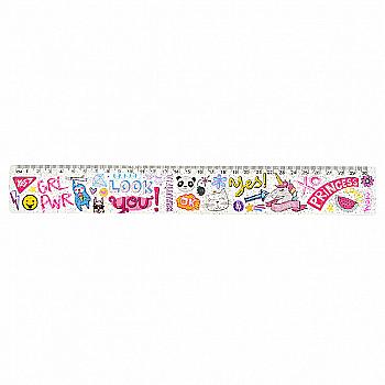 Линейка 30 см "Be yourself", 370505 Yes Линейка 30 см "Be yourself", 370505 Yes