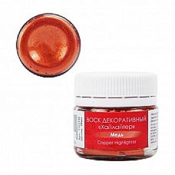 Віск для декору "Хайлайтер", Мідна, 20 мл, Таир Віск для декору "Хайлайтер", Мідна, 20 мл, Таир