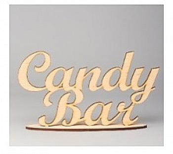 Заготівка дерев`яна Candy Bar на підставці, С10 Заготівка дерев`яна Candy Bar на підставці, С10