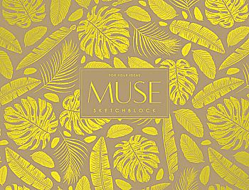 Блок на склейці "Sketch" А4+, 40 арк. "MUSE" (1412) Блок на склейці "Sketch" А4+, 40 арк. "MUSE" (1412)
