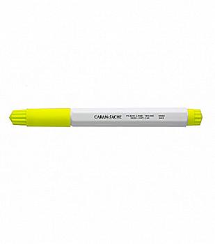 Маркер Caran d`Ache Highlighter Fluo, жовтий, 191.240 Маркер Caran d`Ache Highlighter Fluo, жовтий, 191.240