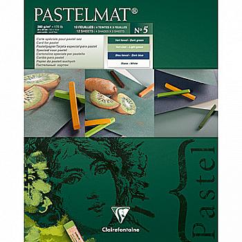 Склейка для пастели 24*30 см Pastelmat №5 12 л. (360 г/м2), склейка сверху, бумага 4-х цветов, 96114C Склейка для пастели 24*30 см Pastelmat №5 12 л. (360 г/м2), склейка сверху, бумага 4-х цветов, 96114C