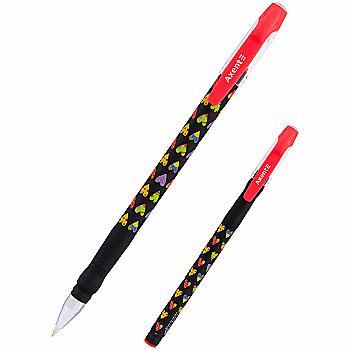 Ручка кулькова Hearts, синя, AB1049-16-A ***