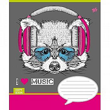 Зошит 12 лін YES Music Pets-16, 679794 (5612) Зошит 12 лін YES Music Pets-16, 679794 (5612)