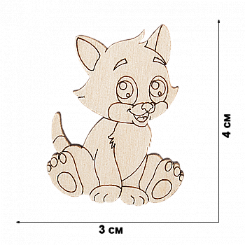 Заготовка дерев`яна для декорування, FLC-133