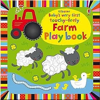 Книга "Baby`s very first touchy-feely Farm Play book" (а) (0547) Книга "Baby`s very first touchy-feely Farm Play book" (а) (0547)