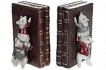 Декоративный держатель для книг "Мишки-библиотекари", 18 см, 838-175