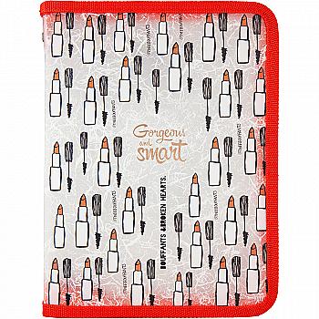 Папка об`ємна на блискавці, А5+, BBH 08, 1805-08-A